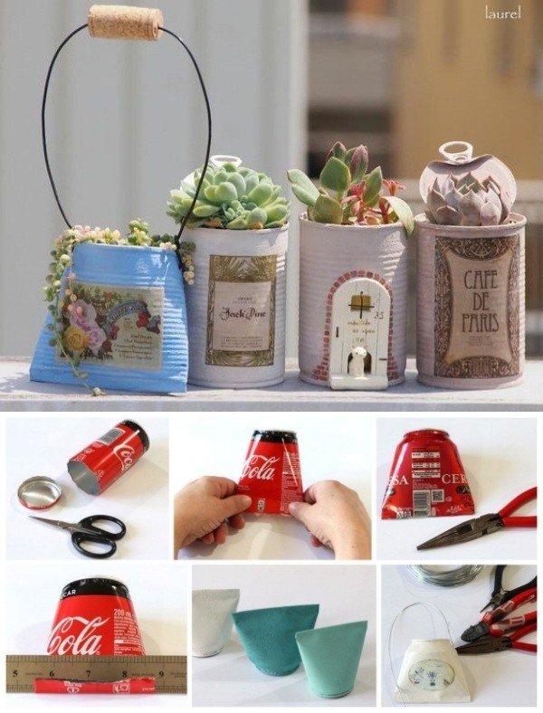 ideas for recycling soda cans 12