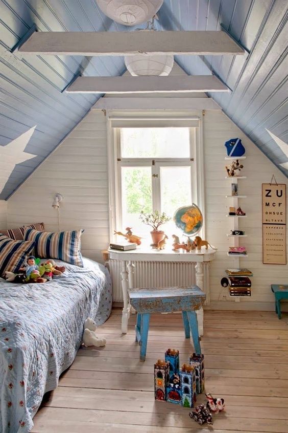 ideas for using and decorating the attic 4