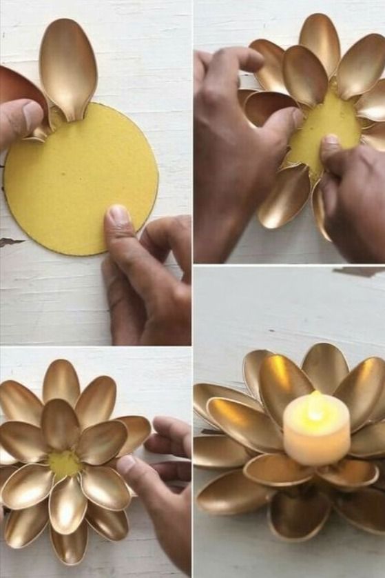 ideas for using spoons in decoration 13