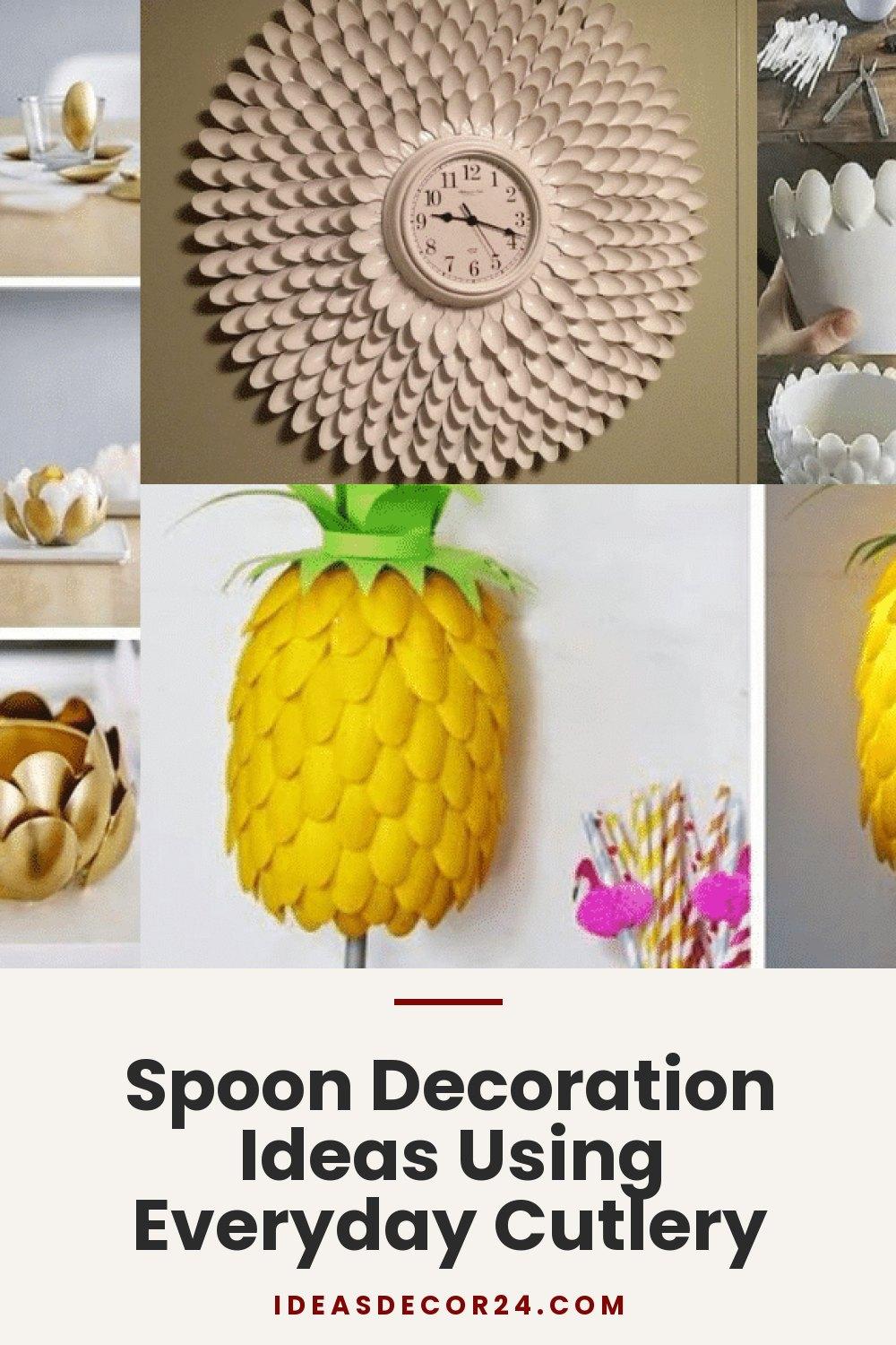 Spoon Decoration Ideas Using Everyday Cutlery