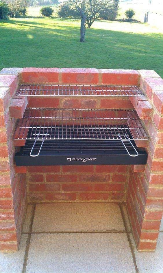 ideas of barbecues made with bricks 6
