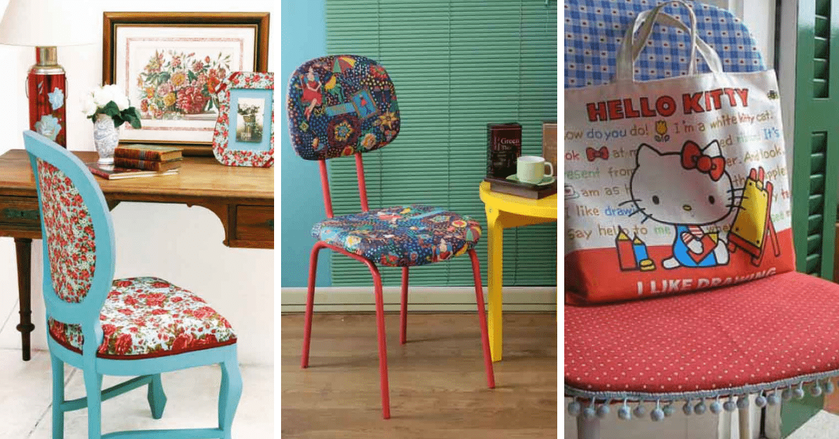 Brilliantly Creative Ways To Reupholster a Chair