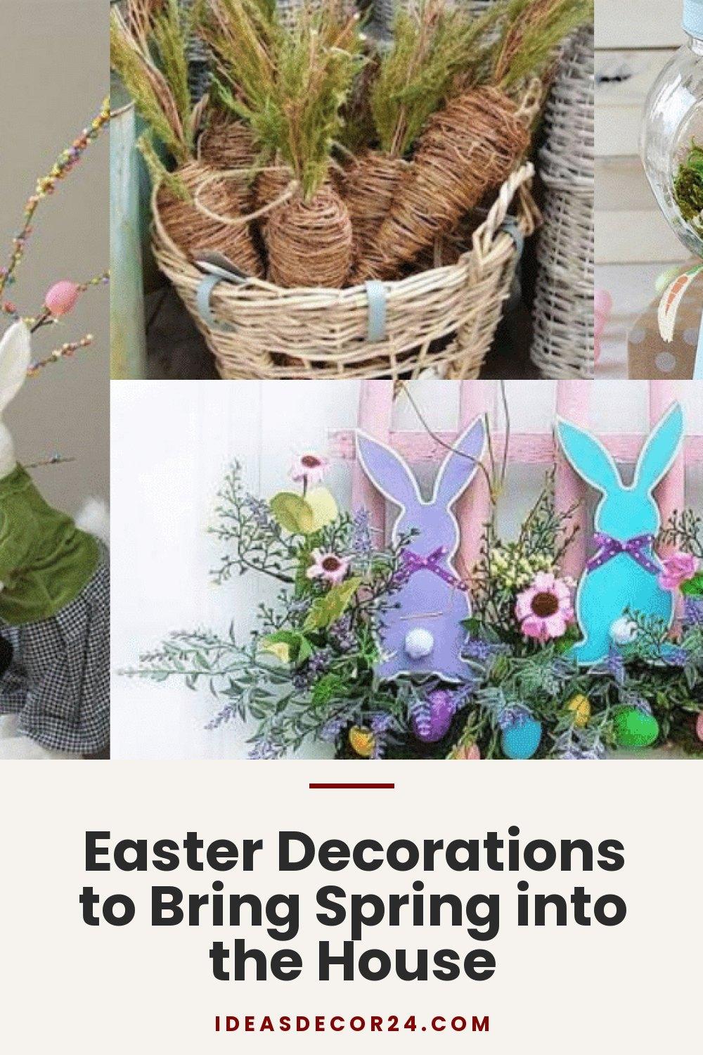 Easter Decorations to Bring Spring into the House