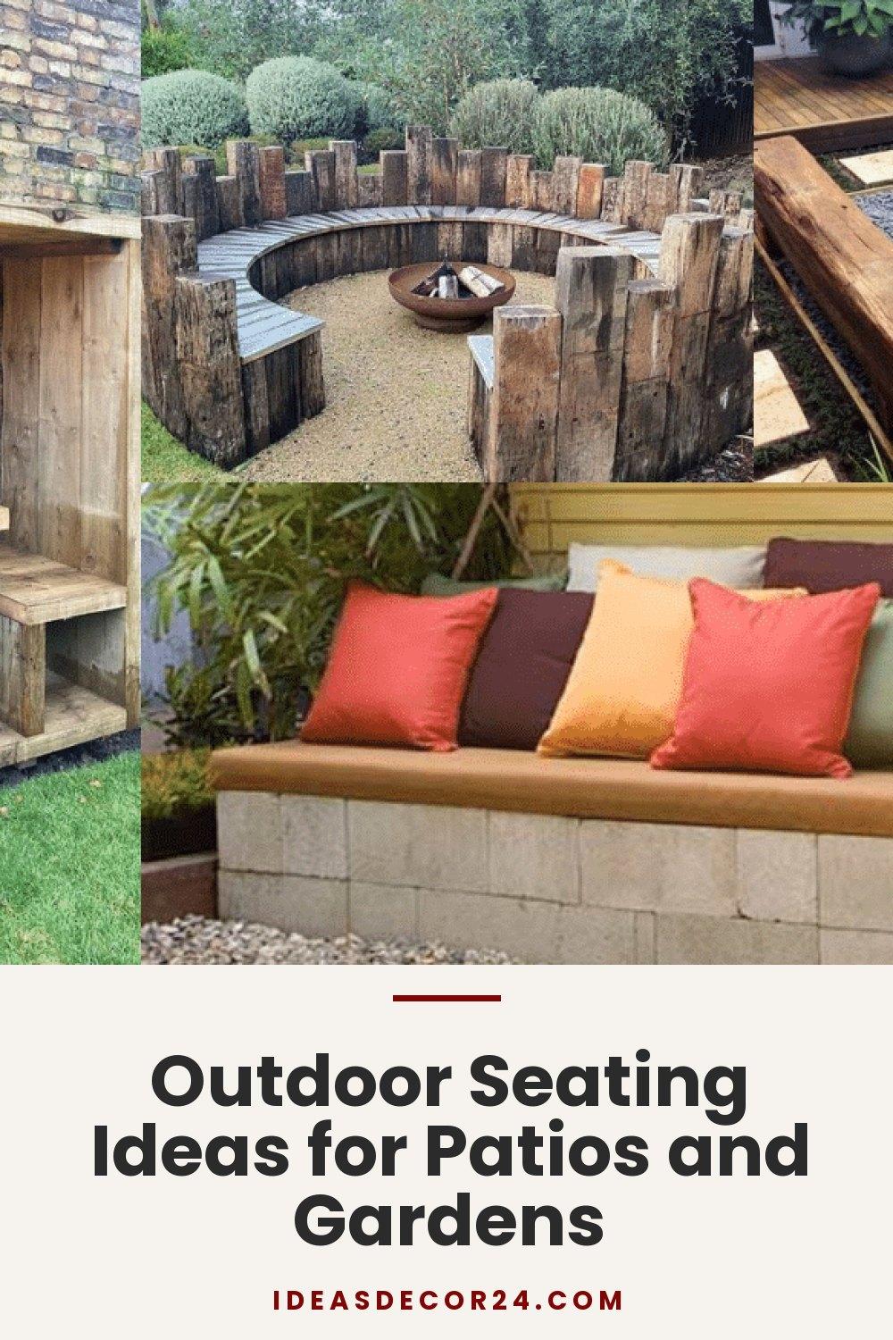 Outdoor Seating Ideas for Patios and Gardens