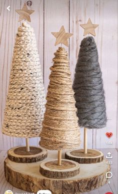 jute and twine christmas ornaments ´6