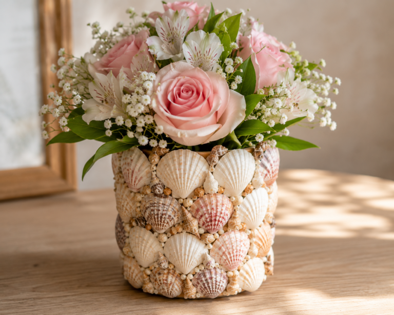 Lovely Ideas for Making and Decorating with Seashells lovely ideas for making and decorating with seashells 1