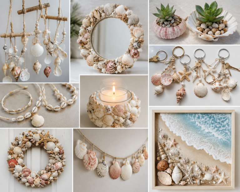 Lovely Ideas for Making and Decorating with Seashells Lovely Ideas for Making and Decorating with Seashells lovely ideas for making and decorating with seashells 3
