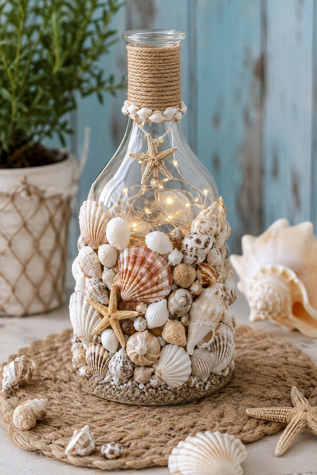 Lovely Ideas for Making and Decorating with Seashells lovely ideas for making and decorating with seashells 5
