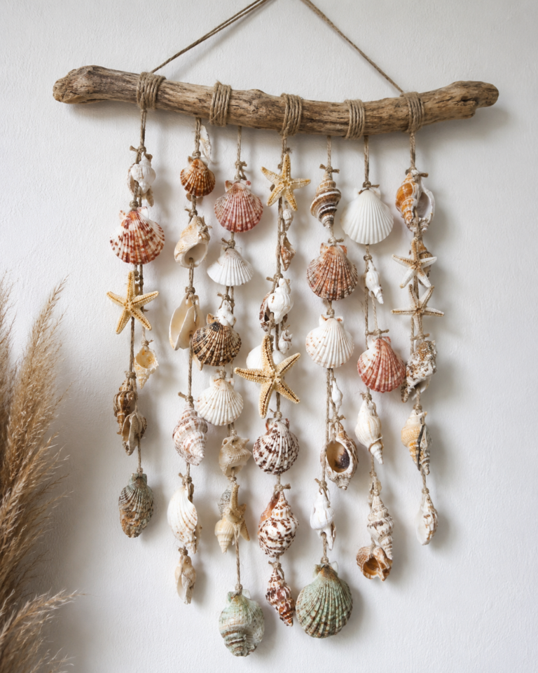 Lovely Ideas for Making and Decorating with Seashells lovely ideas for making and decorating with seashells 6