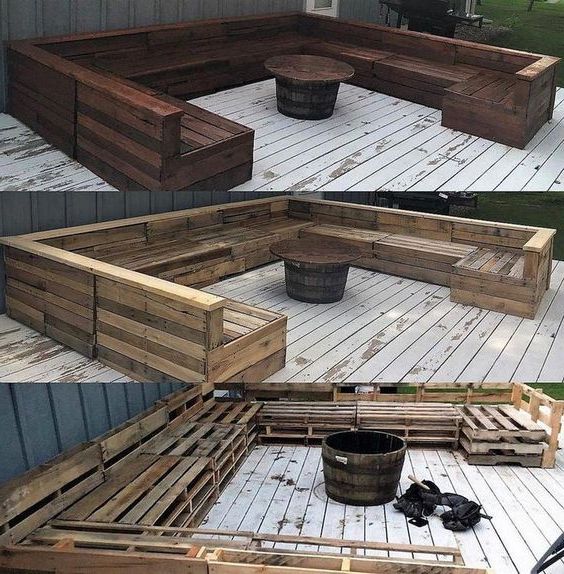 outdoor furniture with pallets 3