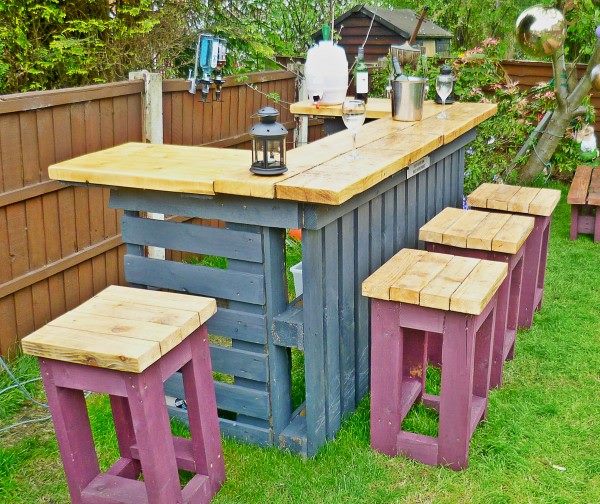 outdoor furniture with pallets 5