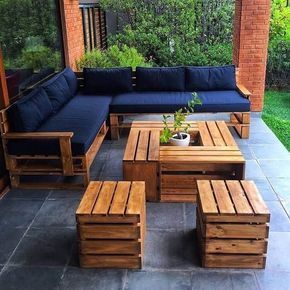 outdoor furniture with pallets 7