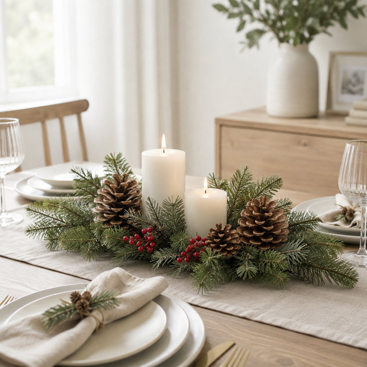 How to Decorate at Christmas with Pine Cones How to Decorate at Christmas with Pine Cones ow to decorate at christmas with pine cones 7