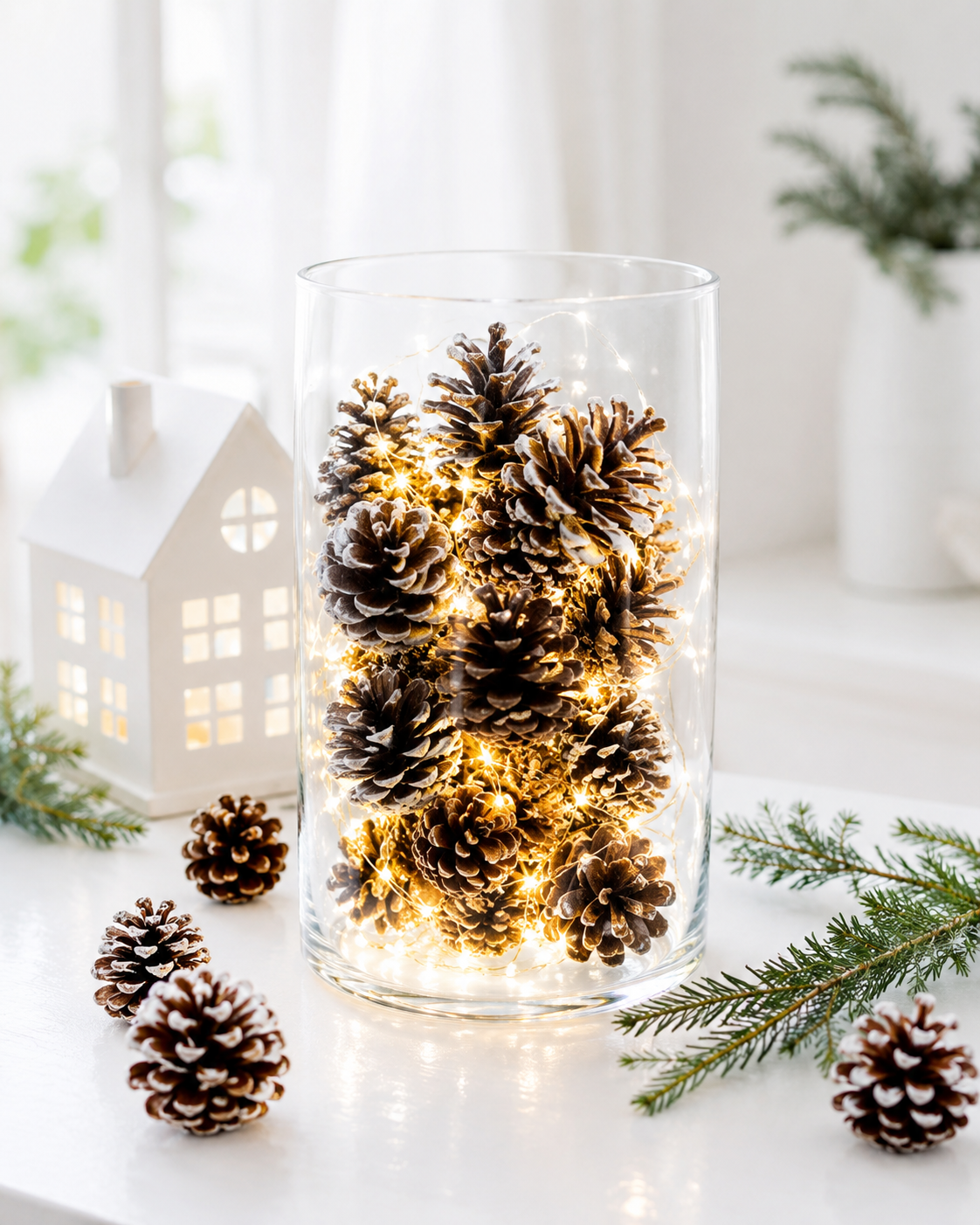 How to Decorate at Christmas with Pine Cones ow to decorate at christmas with pine cones
