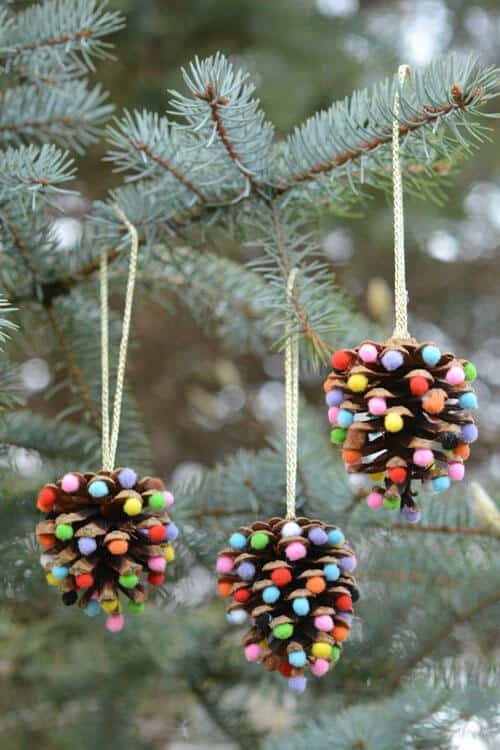 pine cones christmas ideas 18