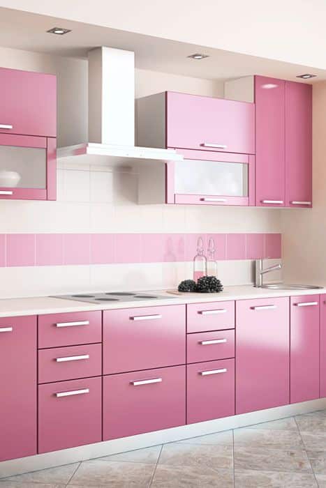 pink kitchen 1