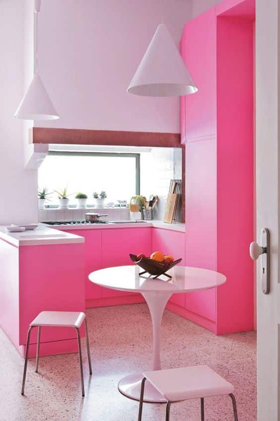 pink kitchen 7