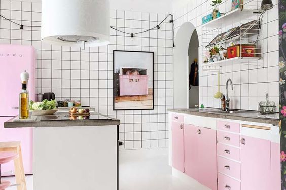 pink kitchen 8