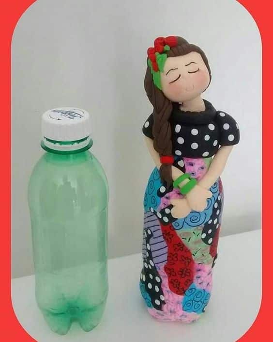 plastic bottle doll ideas 7