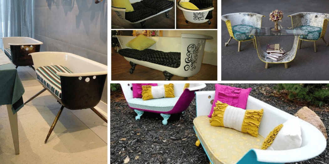 Great Ideas for Recycling Old Bathtub