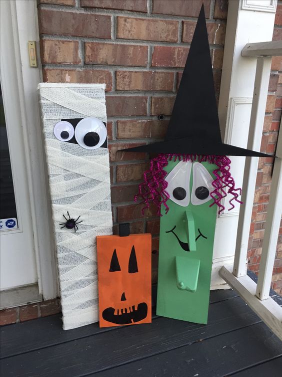 scary halloween door decoration ideas diy 6
