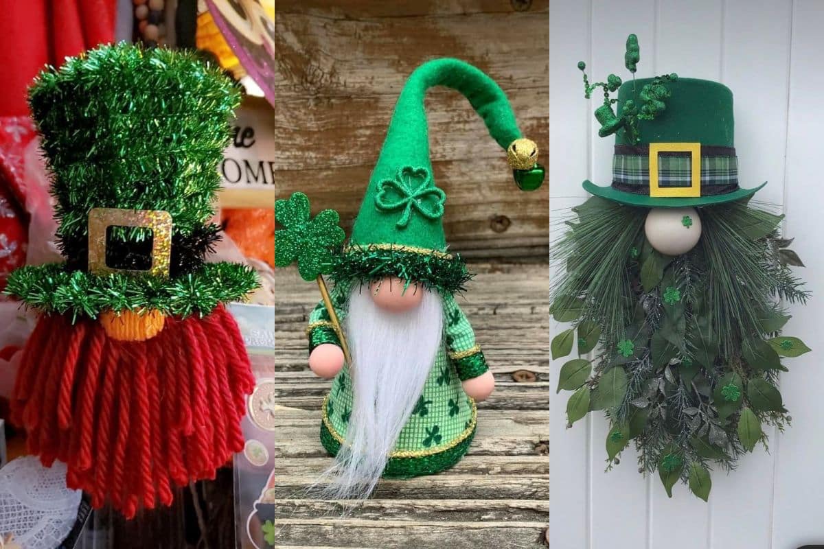 st patricks day gnome ideas 11