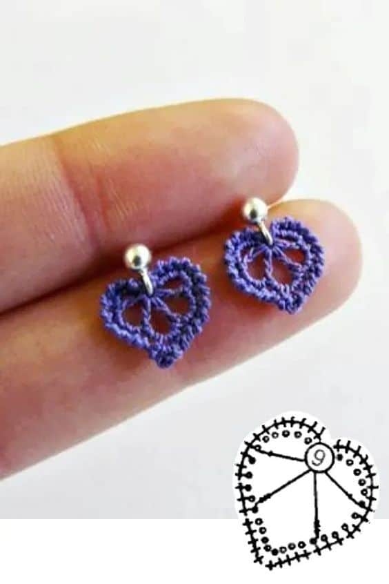 stunning graphics of crochet earrings 4