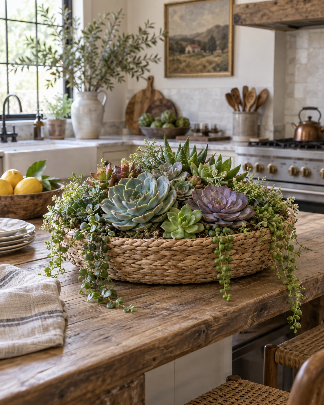 Succulents Planted in Baskets: Beautiful Ideas to Decorate Your Home Succulents Planted in Baskets: Beautiful Ideas to Decorate Your Home succulents planted in baskets 8