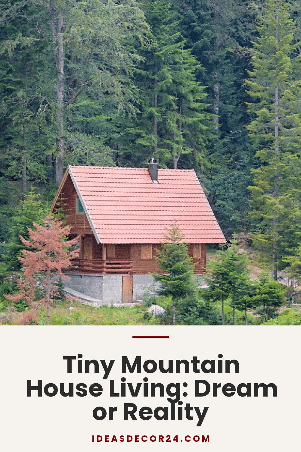 Tiny Mountain House Living: Dream or Reality