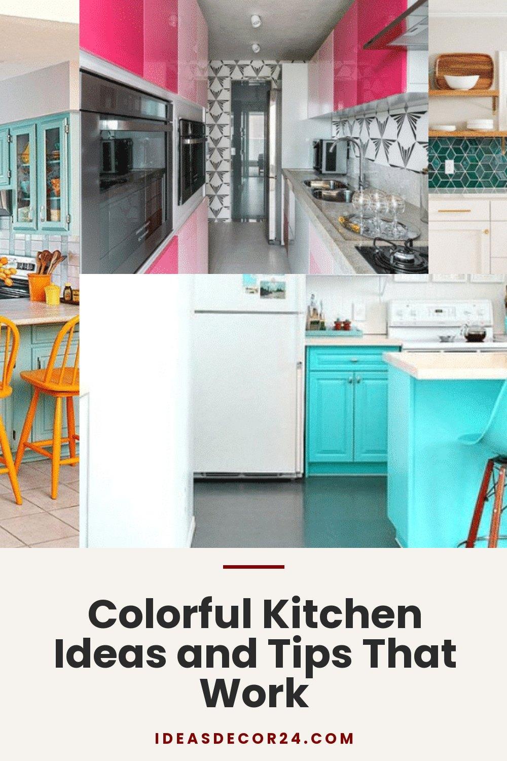 Colorful Kitchen Ideas and Tips That Work