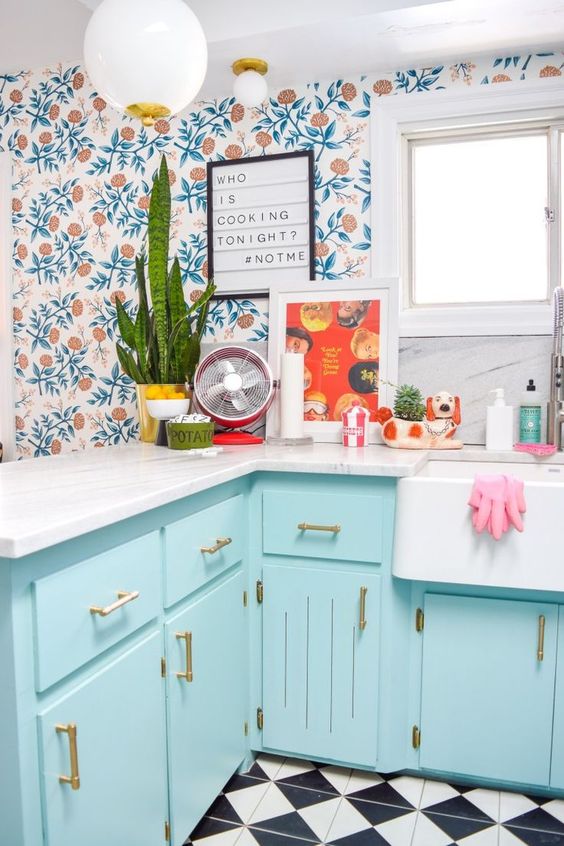 tips for decorating colorful kitchens 7