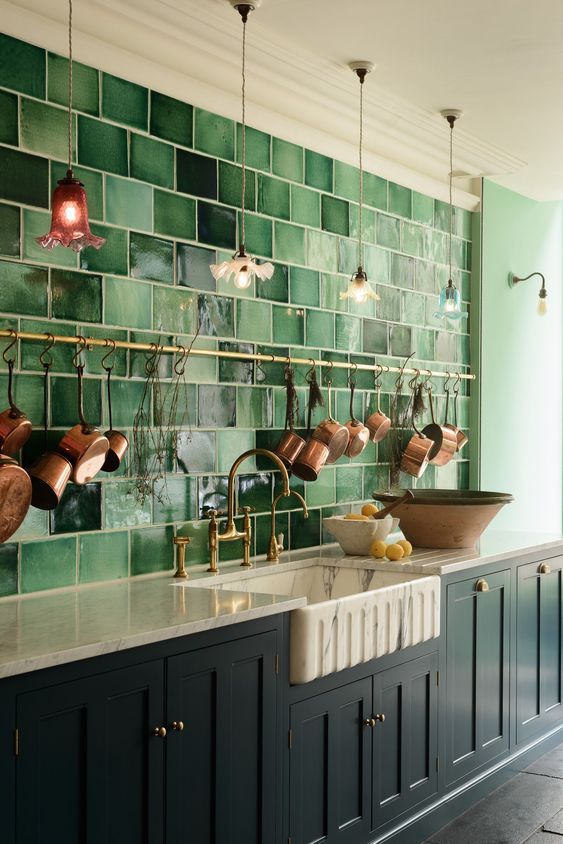 tips for decorating colorful kitchens 9
