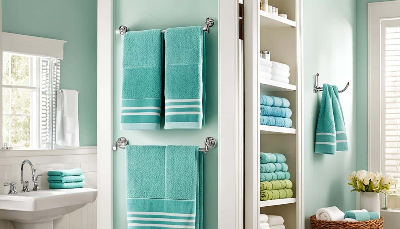 towel storage hacks