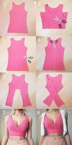 upcycle your t shirt clever diy transformation ideas 5