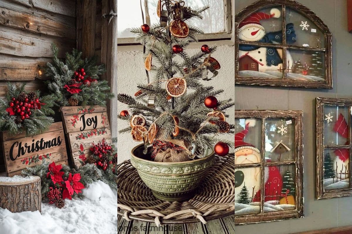 vintage christmas decor 10