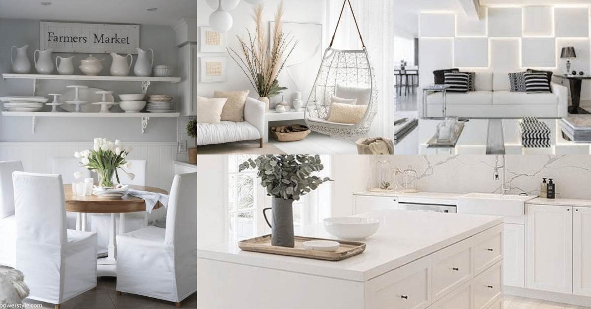 White Home Decor Ideas