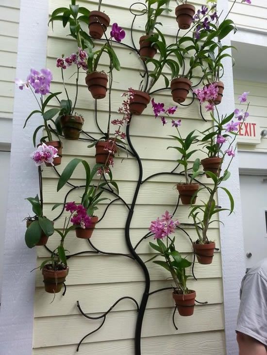 wire wall flower pot holders 9