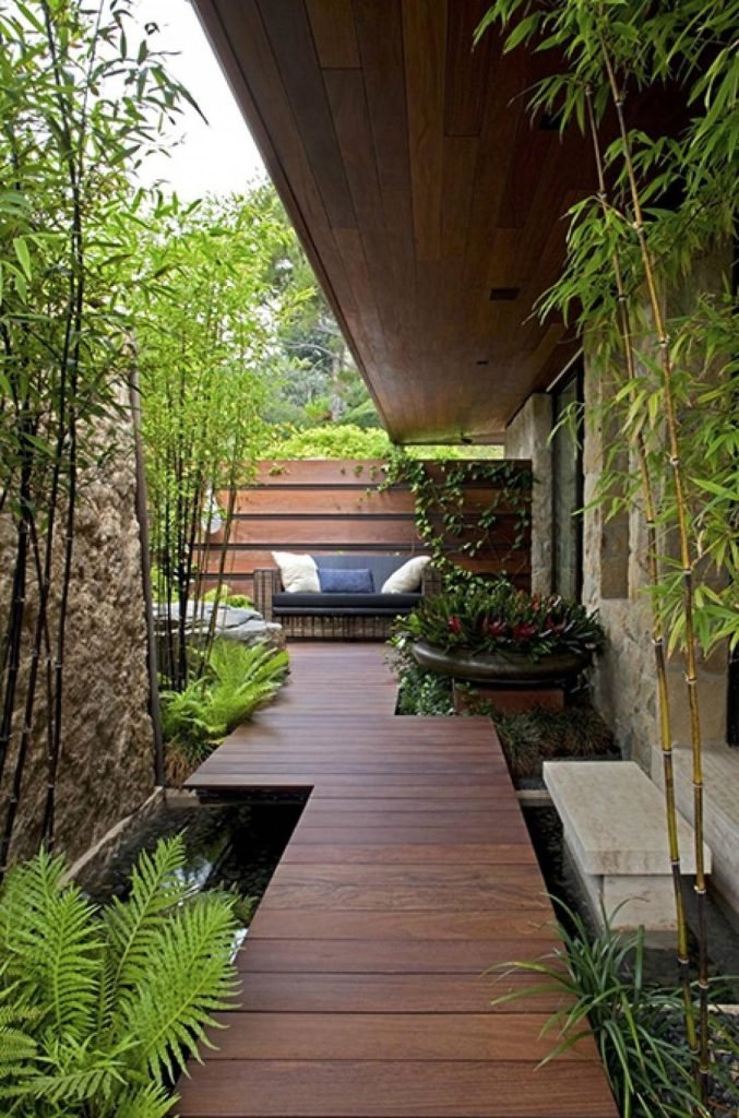 wooden walkway ideas for your garden 1