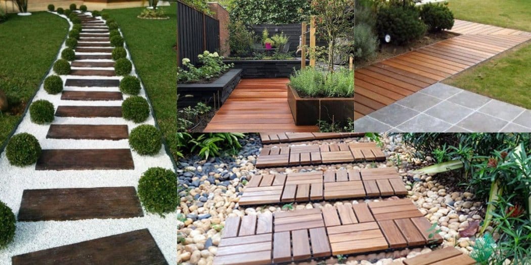 15+ Wooden walkway ideas for your garden