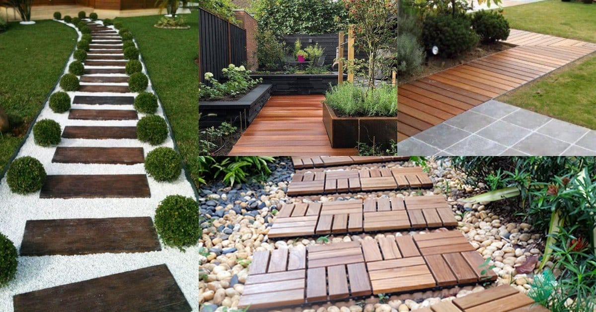 15+ Wooden walkway ideas for your garden