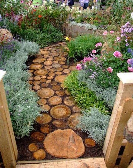 wooden walkway ideas for your garden 3
