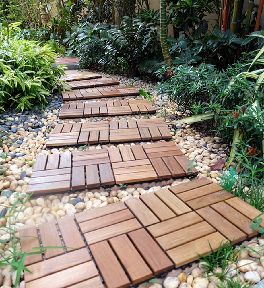 wooden walkway ideas for your garden